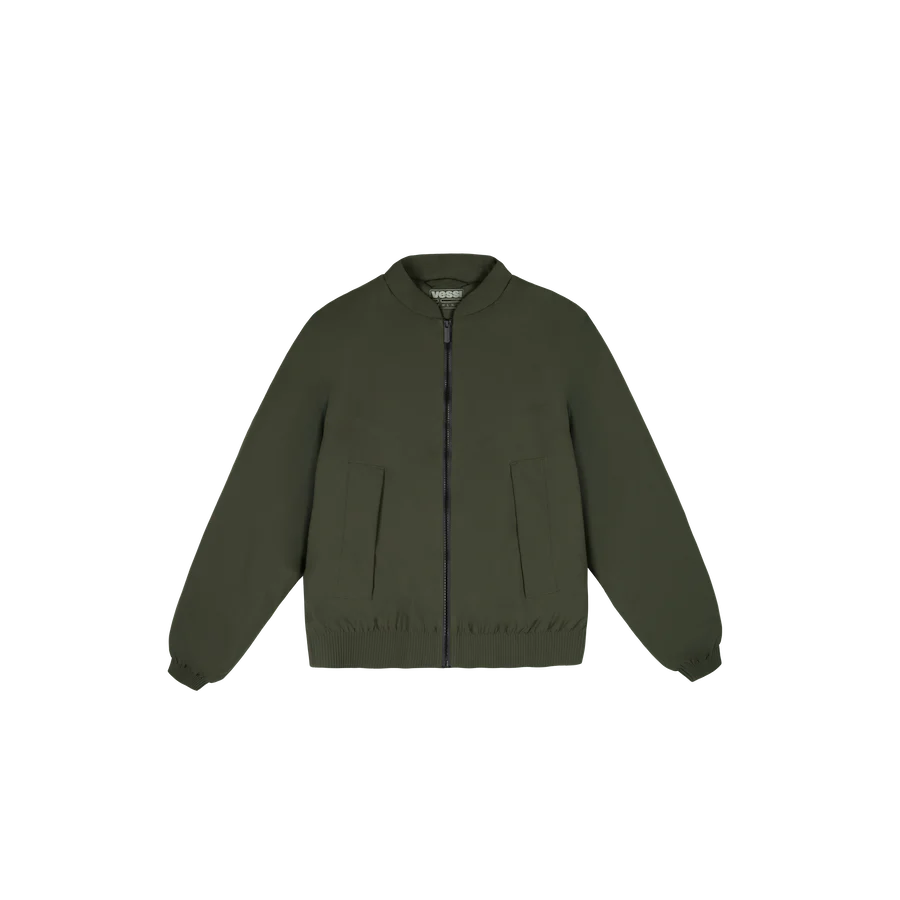 Men's Mist Bomber Jacket - Dark Moss