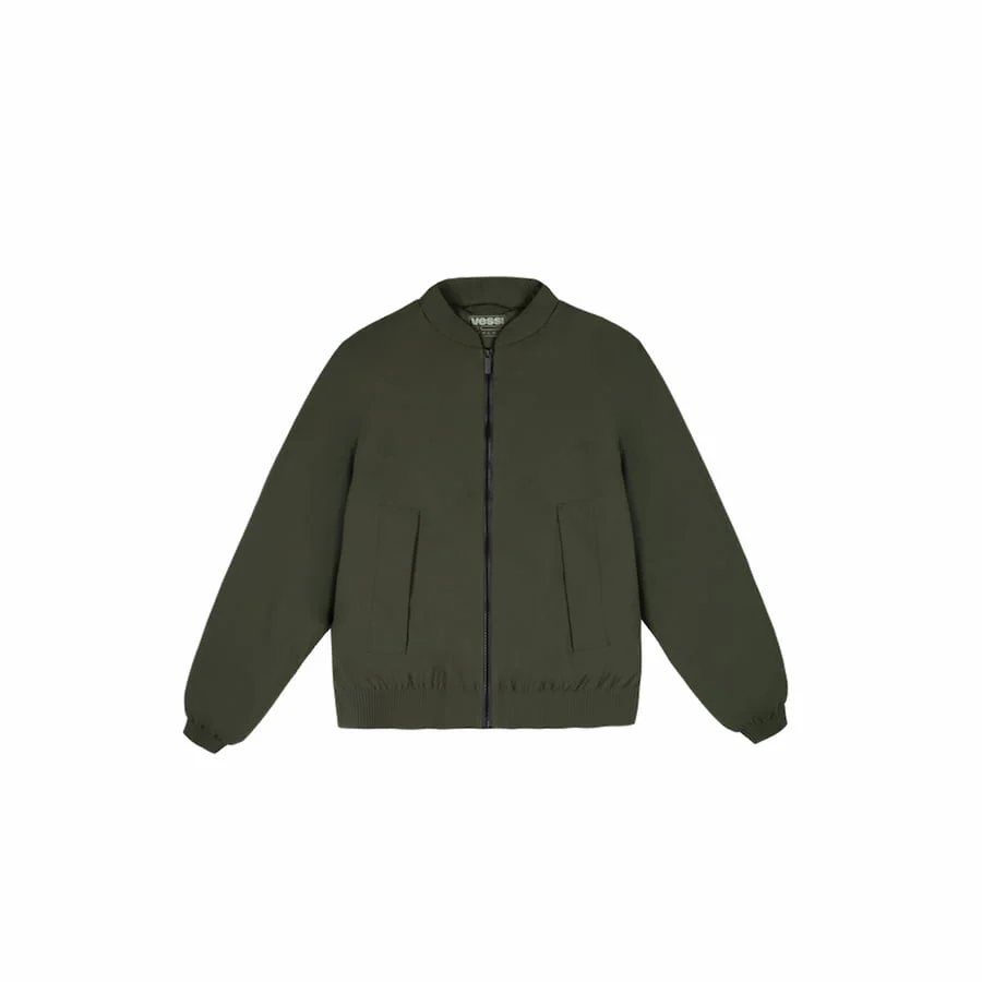 Men's Mist Bomber Jacket - Dark Moss 5 Men's Mist Bomber Jacket - Dark Moss