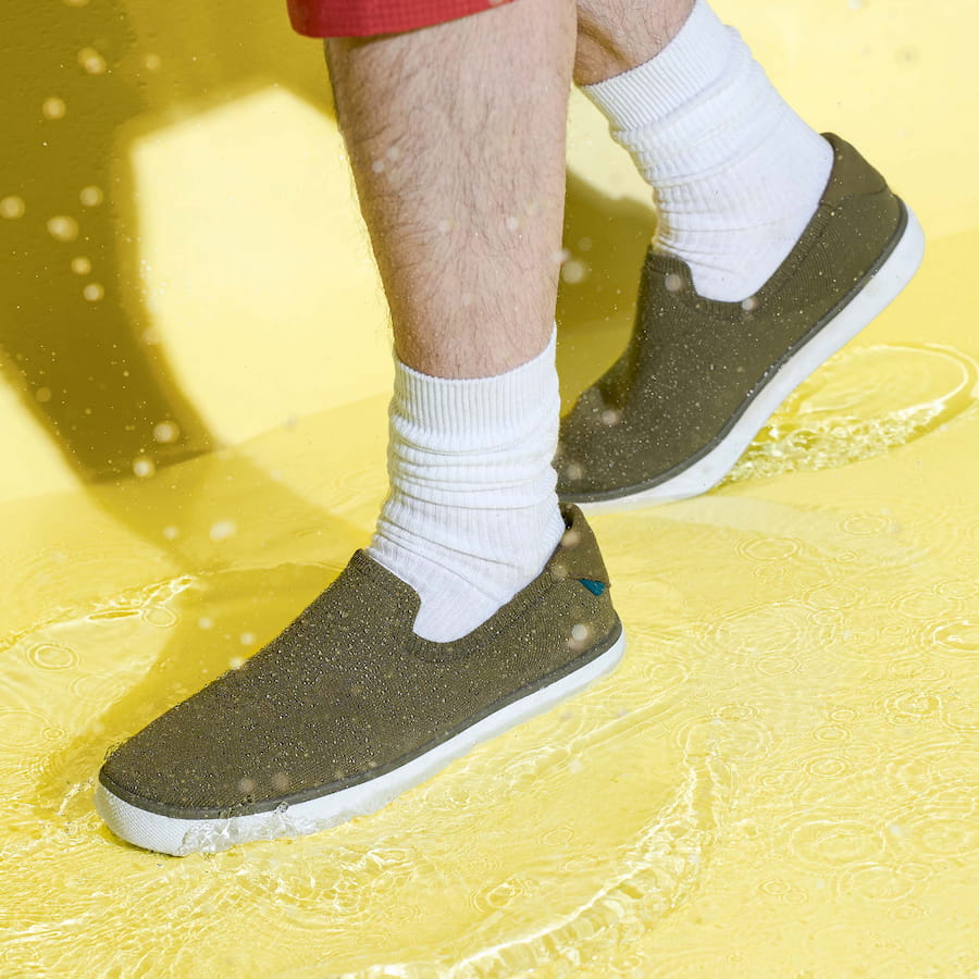 Women's Boardwalk Slip-On - Moss 5 Women's Boardwalk Slip-On - Moss