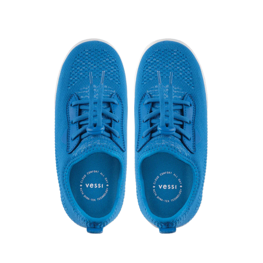 Kids Weekend Sneaker - Vessi Blue