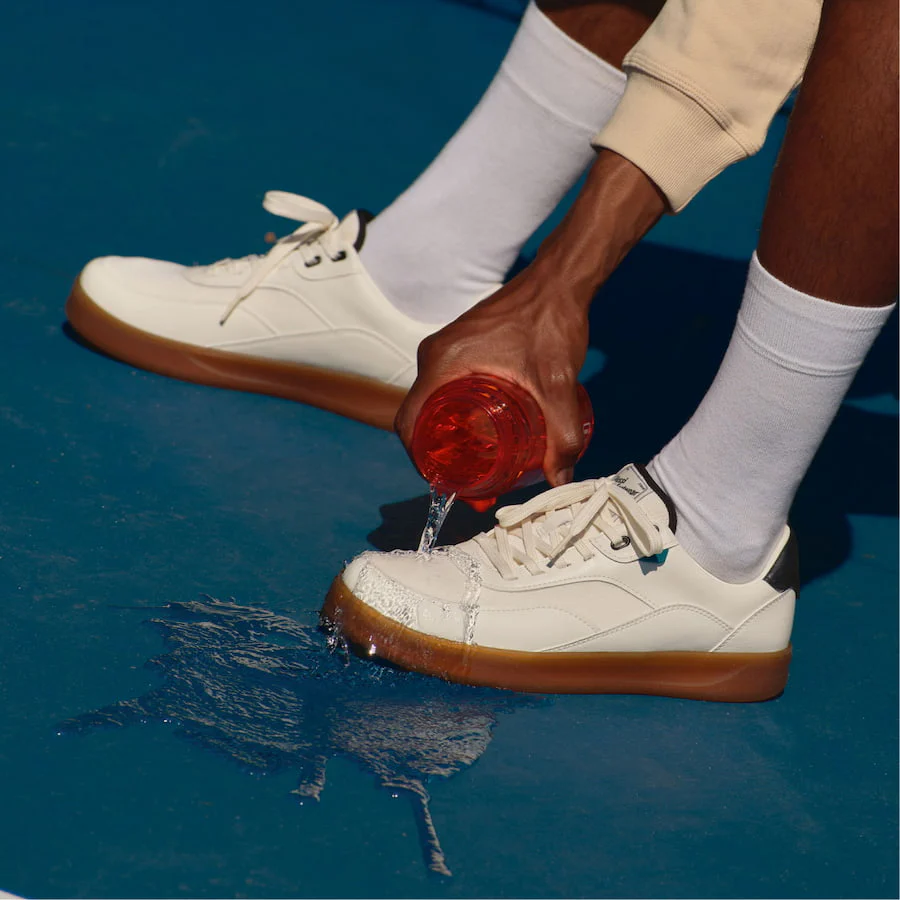 Women's Courtside Classic - Off-White/Black 5 Women's Courtside Classic - Off-White/Black