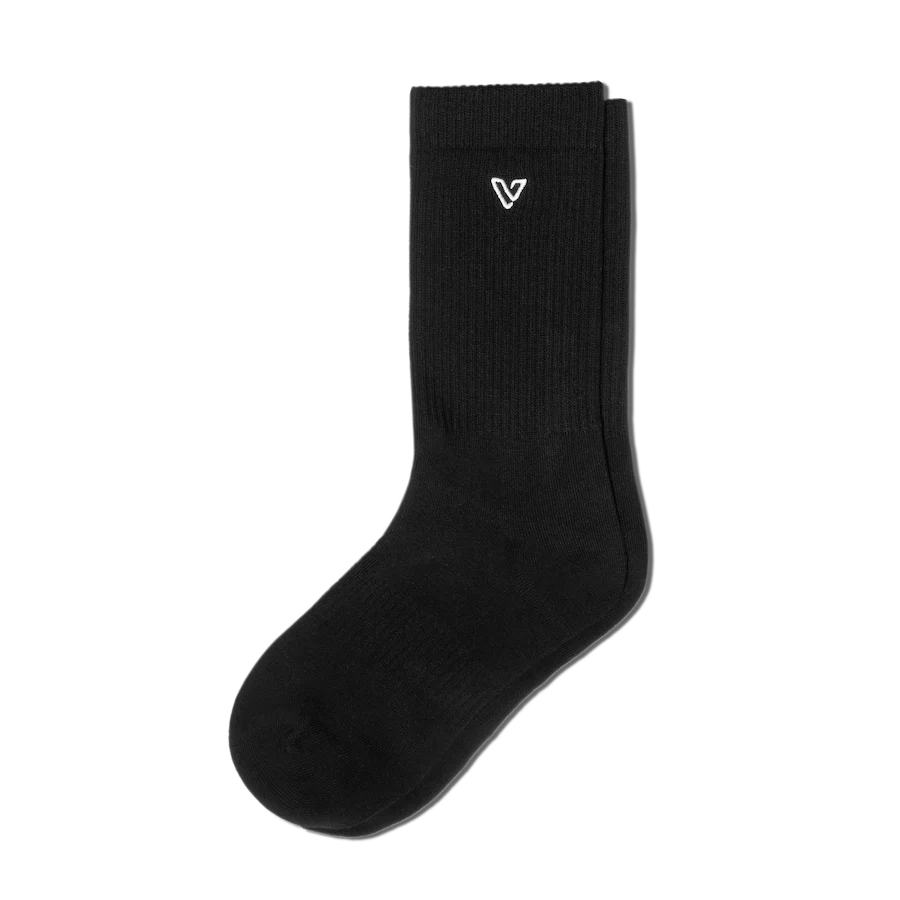 Lifestyle Crew Socks - Black