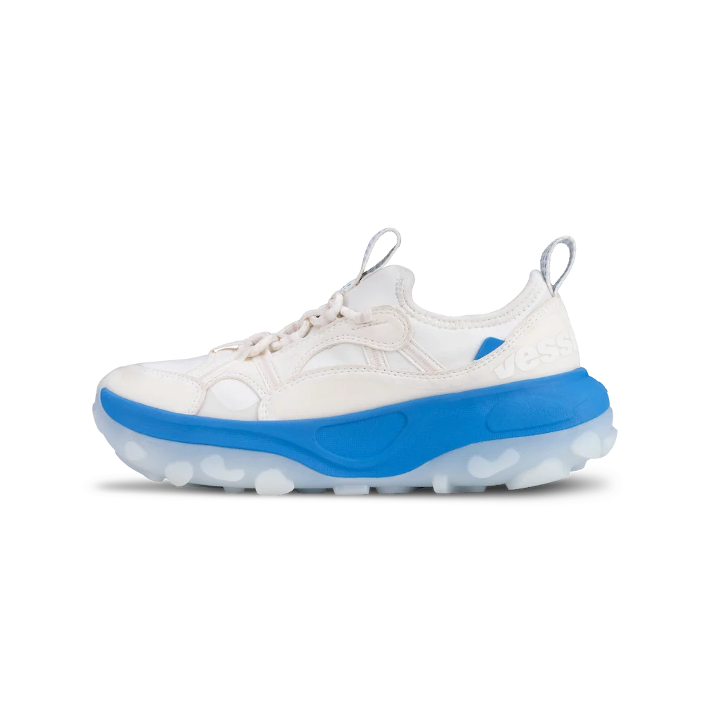Men's Motu Sneaker - Off-White/Vessi Blue
