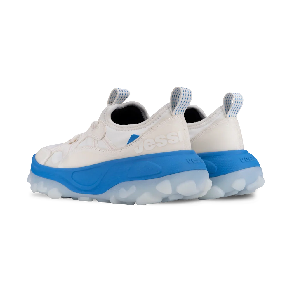 Men's Motu Sneaker - Off-White/Vessi Blue