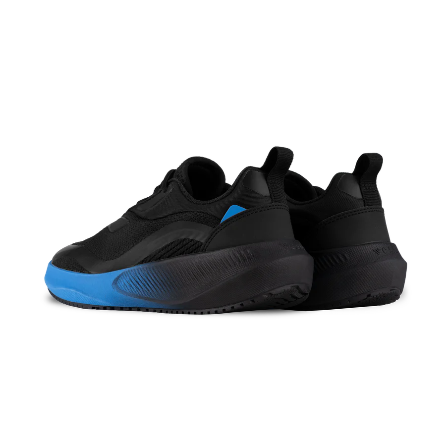 Women's Tidal Sneaker - Black/Vessi Blue 4 Women's Tidal Sneaker - Black/Vessi Blue