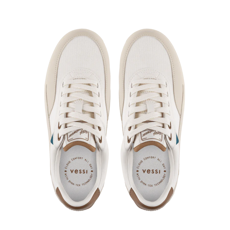 Women's Courtside Classic - Off-White/Chestnut 6 Women's Courtside Classic - Off-White/Chestnut