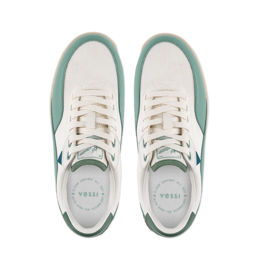 Men's Courtside Classic - Off-White/Lagoon
