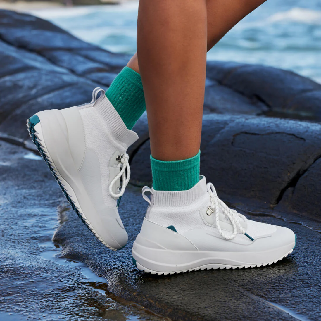 Women's Stormburst High Top - Frost White 8 Women's Stormburst High Top - Frost White