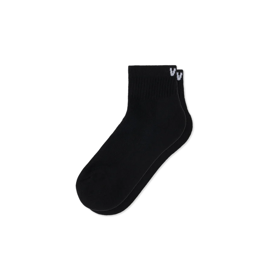Mid Crew Socks - Black