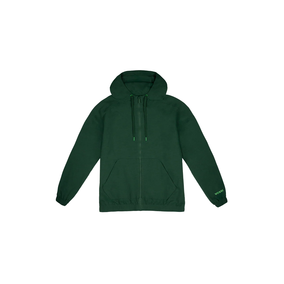 Men's Coastal Hoodie Full Zip - Pine