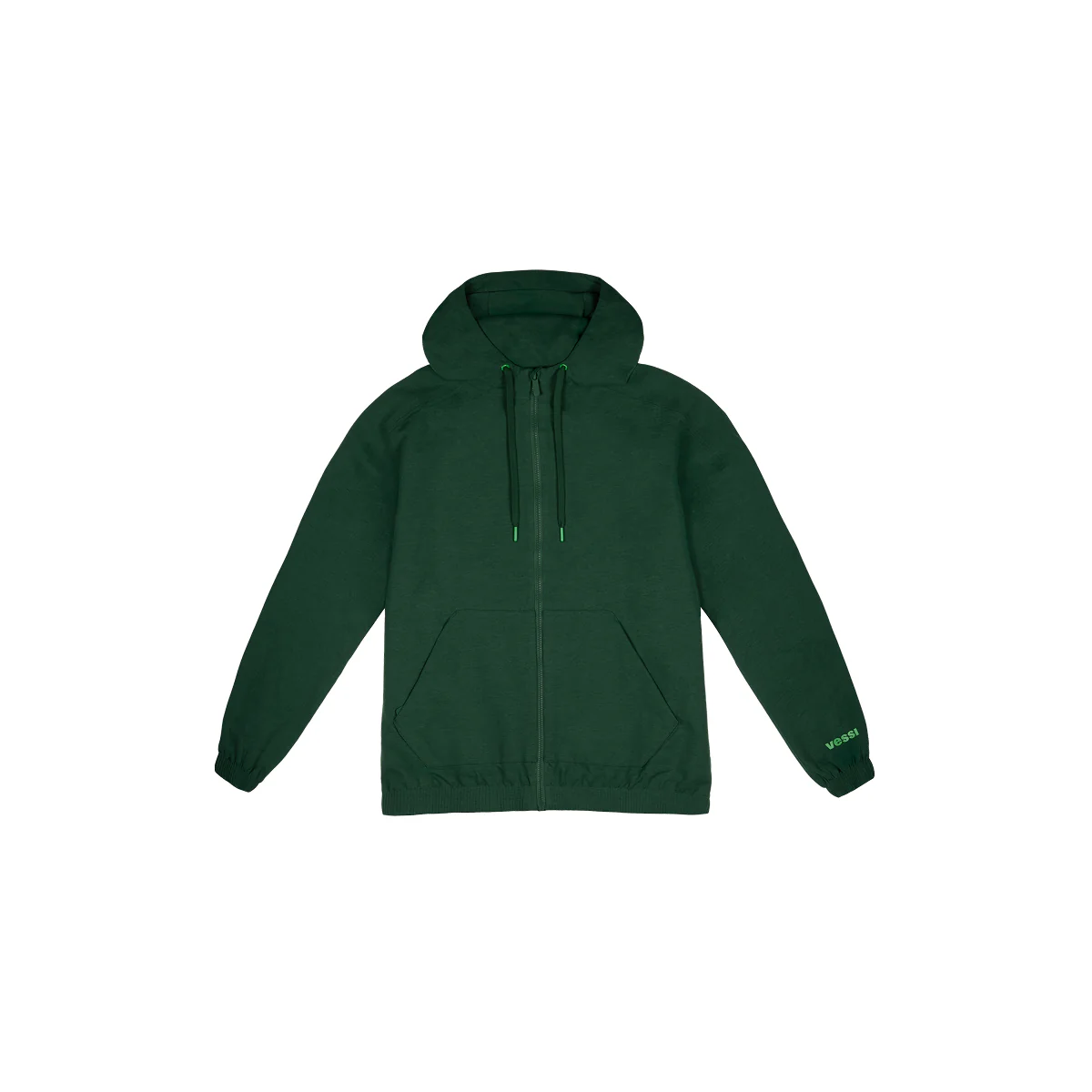 Men's Coastal Hoodie Full Zip - Pine