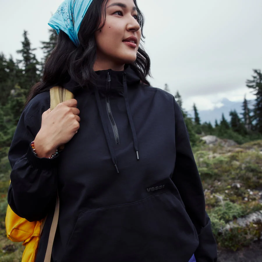 Women's Coastal Hoodie - Black