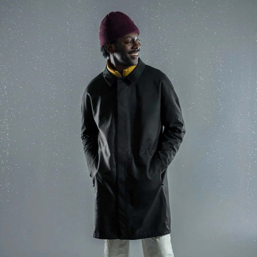 Men's Trinity Rain Jacket - Black 4 Men's Trinity Rain Jacket - Black